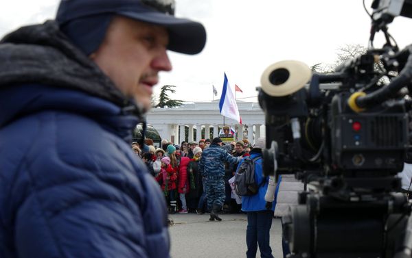 Съемки фильма о событиях Крымской весны в Севастополе