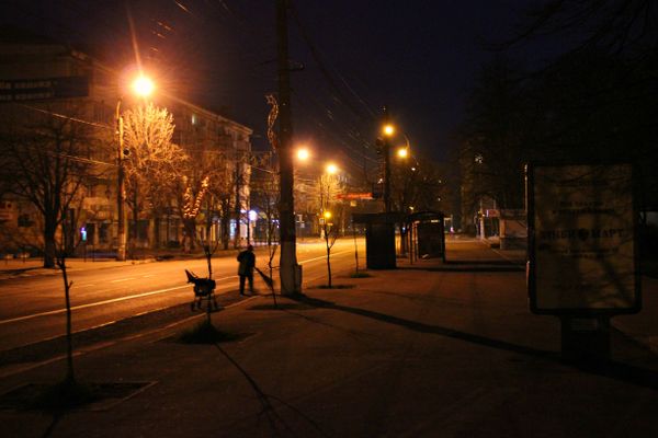 Уборка мусора в Симферополе. 28.03.2016
