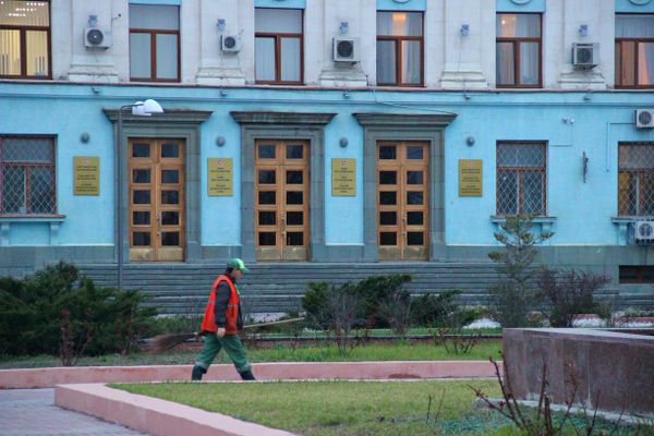 Уборка мусора в Симферополе. 28.03.2016