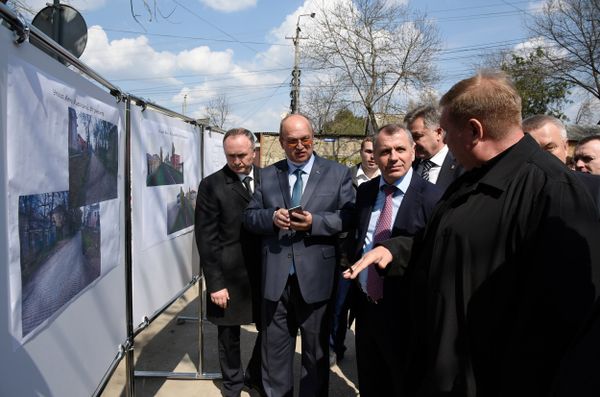 Ремонт дороги на улице Жигалиной в Симферополе