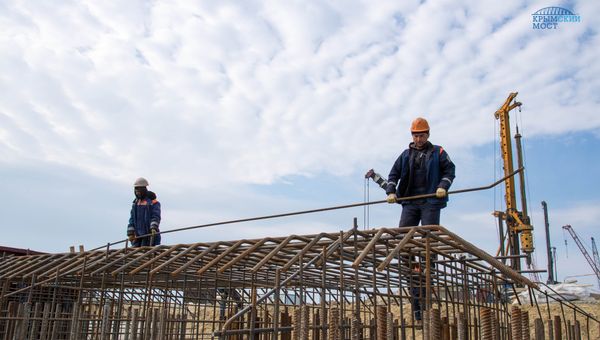 Строительство Керченского моста Строительство Керченского моста