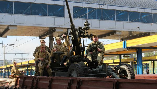В Симферополь прибыл Поезд Победы