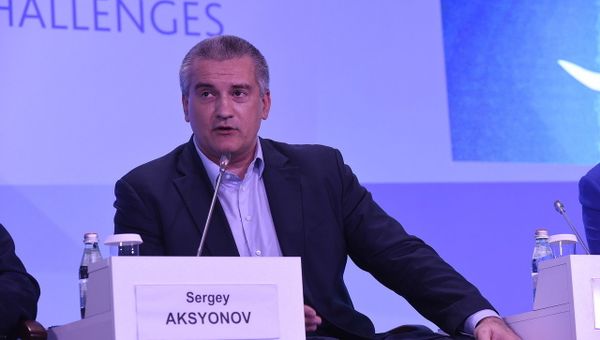 Глава Республики Крым Сергей Аксенов на II Ялтинском международном экономическом форуме