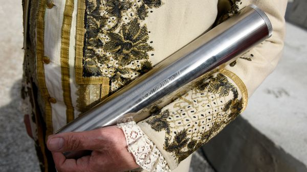 В Симферополе заложили капсулу строительства памятника Екатерине II. 