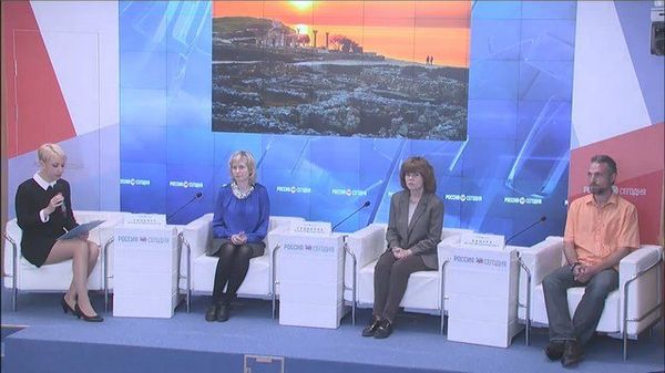 Пресс-конференция на тему: Херсонес Таврический: древняя современность