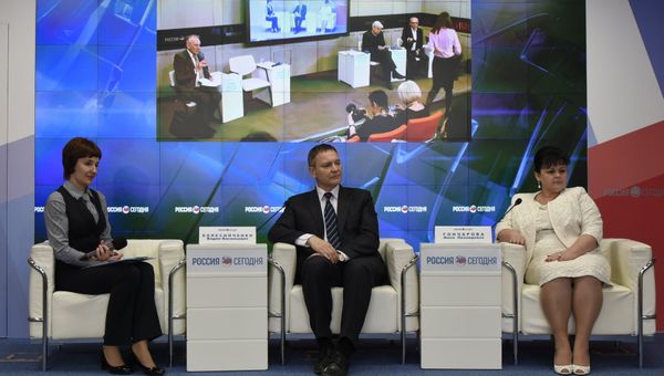 Видеомост Симферополь – Москва, посвященный XII Международному фестивалю документальных фильмов и телепрограмм Победили вместе, который пройдет в Севастополе c 14 по 19 мая.