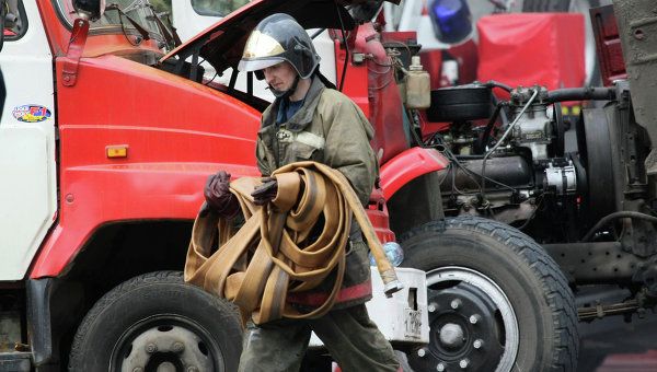Пожарный. Архивное фото