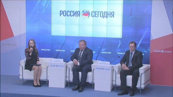 Пресс-конференция, посвященная визиту главы Российского императорского дома, великой княгини Марии Владимировны и великого князя Георгия Михайловича в Крым в связи со столетием со дня последнего посещения полуострова императором Николаем II и его августейшей семьей
