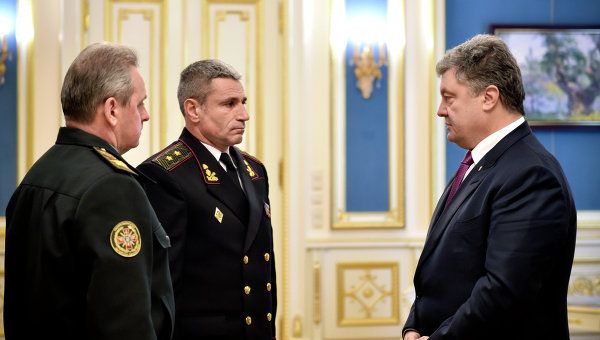 Игорь Воронченко и Петр Порошенко