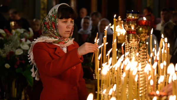 Пасхальное богослужение в Симферополе