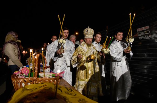 Пасхальное богослужение в Симферополе