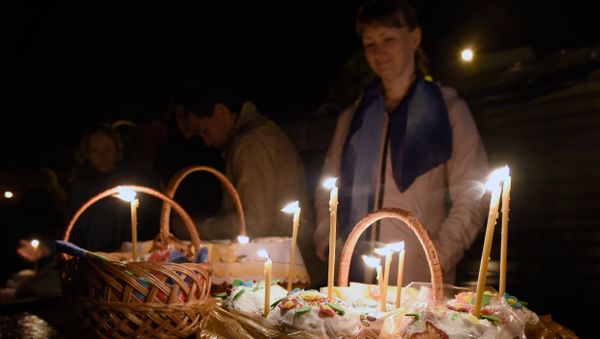 Пасхальное богослужение в Симферополе