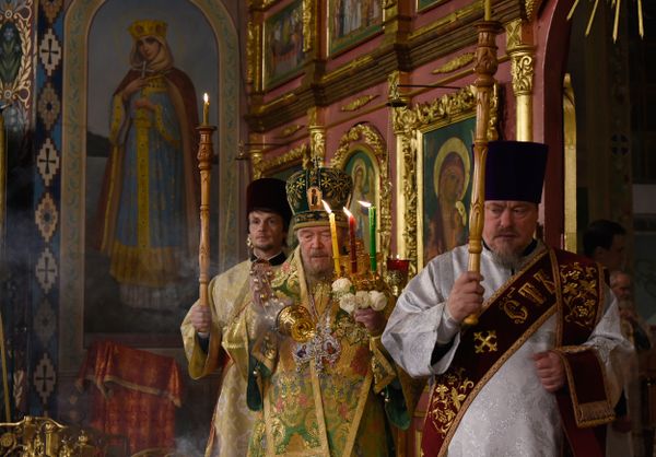 Пасхальное богослужение в Симферополе