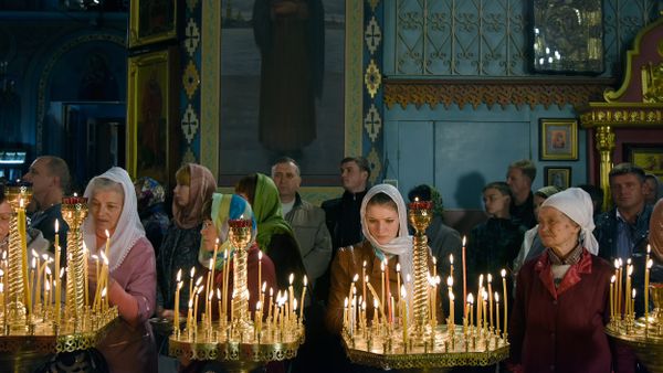 Пасхальное богослужение в Симферополе