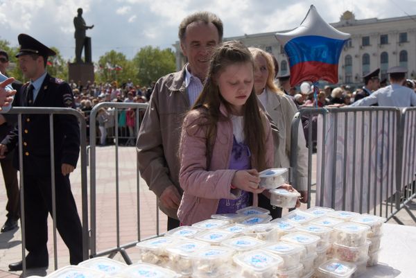 Царь-пасха в Симферополе