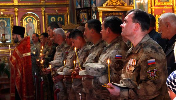 Панихида по убитым в Одессе 2 мая 2014 года