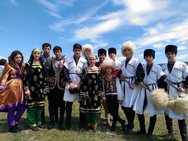 Крымско-татарский национальный праздник Хыдырлез. Коллектив из Махачкалы.