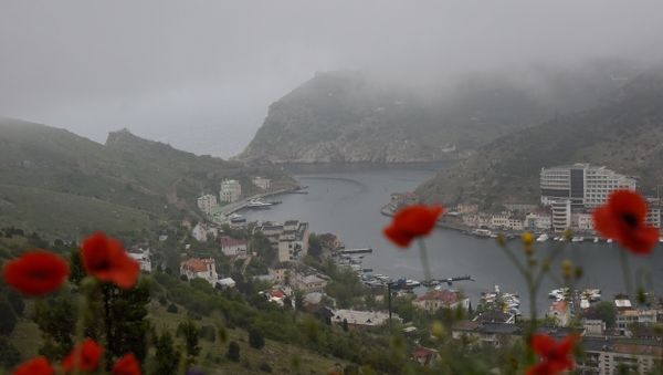 Балаклава (Севастополь) в пасмурную погоду