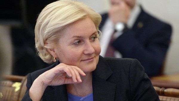 Вице-премьер правительства РФ Ольга Голодец