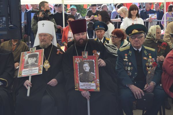 Акция Бессмертный полк в Симферополе