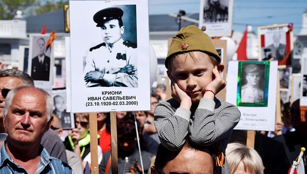 Празднование Дня Победы в Евпатории