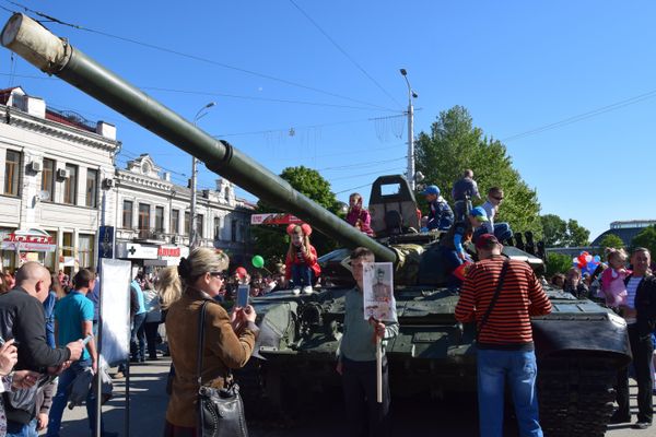Празднование Дня Победы в Симферополе