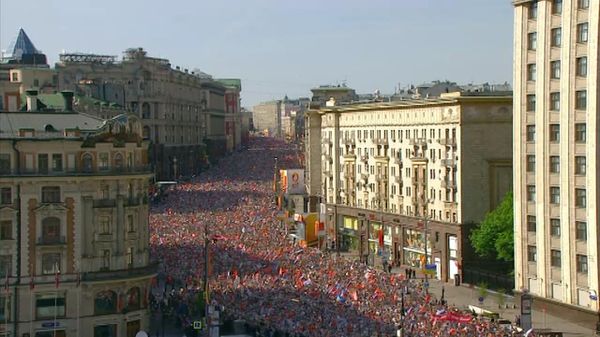 Акция Бессмертный полк в Москве Акция Бессмертный полк в Москве