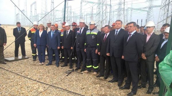 Подстанция Кафа. Подготовка к подключению четвертой нитки энергомоста.
