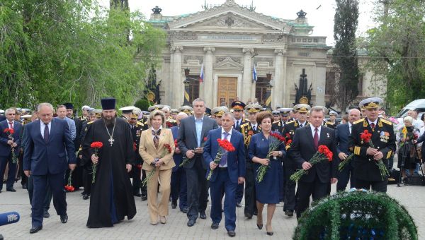 В Севастополе отметили 233-ю годовщину основания Черноморского флота