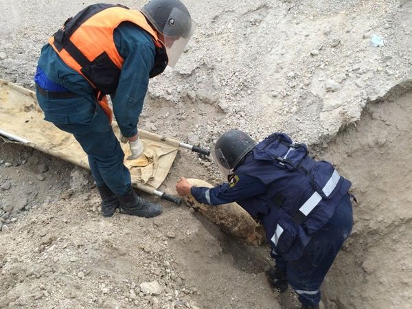 Обезвреживание снарядов Великой Отечественной войны в Севастополе