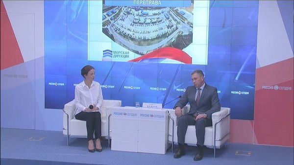 Видеомост Симферополь – Москва с участием генерального директора ООО Морская дирекция Геннадия ДЕДКОВА на тему: Керченская паромная переправа: в преддверии курортного сезона 2016