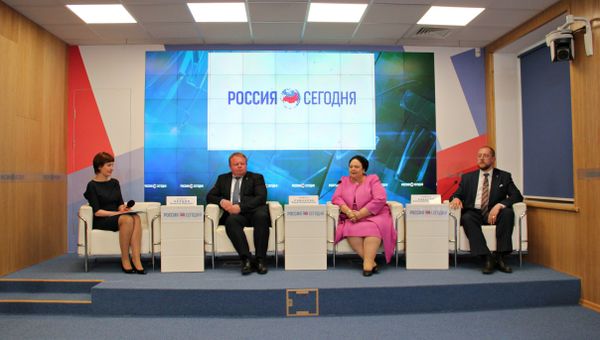 Пресс-конференция главы Российского императорского дома, великой княгини Марии Владимировны Романовы
