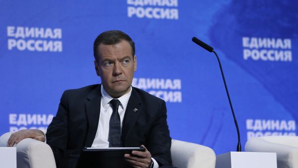 Председатель правительства РФ Дмитрий Медведев