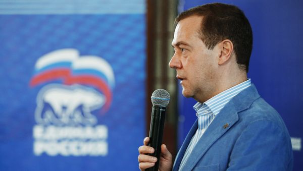 Рабочая поездка премьер-министра РФ Д. Медведева в Крымский федеральный округ