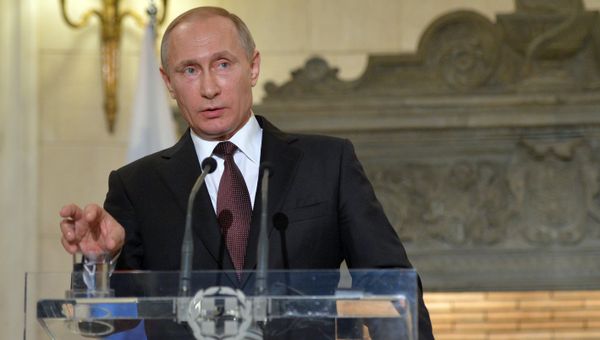 Визит президента РФ В. Путина в Грецию