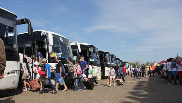Доставка детей из Чеченской Республики на отдых в Крым