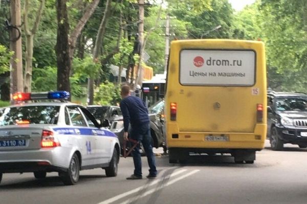 ДТП на ул. Киевская в Симферополе