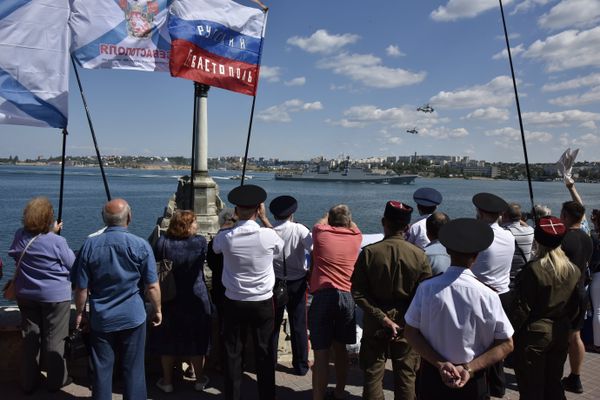 Новейший фрегат Адмирал Григорович прибыл на место своего постоянного базирования в Севастополь