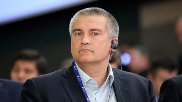 Глава Республики Крым Сергей Аксенов на Петербургском международном экономическом форуме