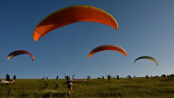 Спортивно-музыкальный марафон Восходящий поток на горе Клементьева в Коктелебе