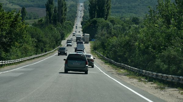 Дорога в Крыму