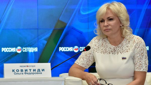 Член Совета Федерации от Республики Крым Ольга Ковитиди