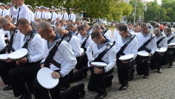 Призывники ЧФ приняли присягу в Севастополе