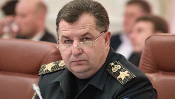 Министр обороны Украины Степан Полторак