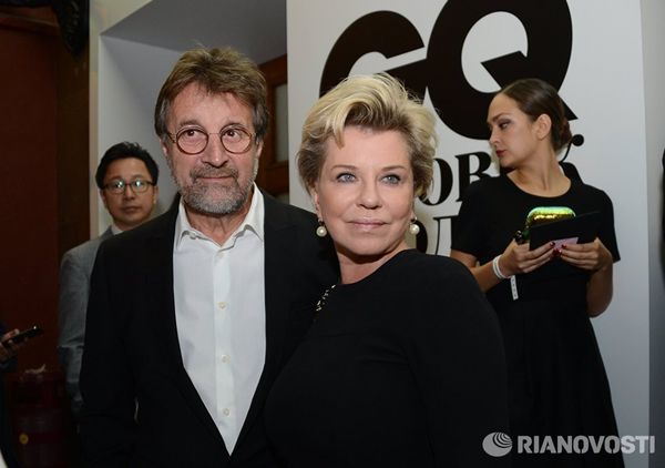 Актер Леонид Ярмольник и его супруга Оксана