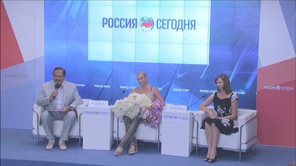 Пресс-конференция, посвященная фестивальному туру Анастасии Волочковой