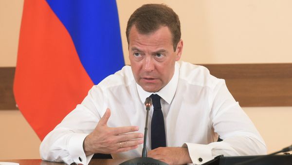 Рабочая поездка премьер-министра РФ Д. Медведева в Крым