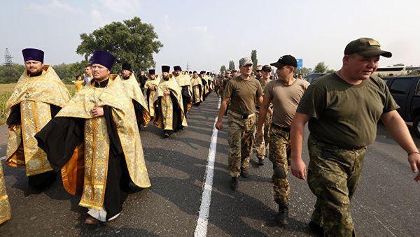 Крестный ход УПЦ МП, Украина. 25 июля 2016 года