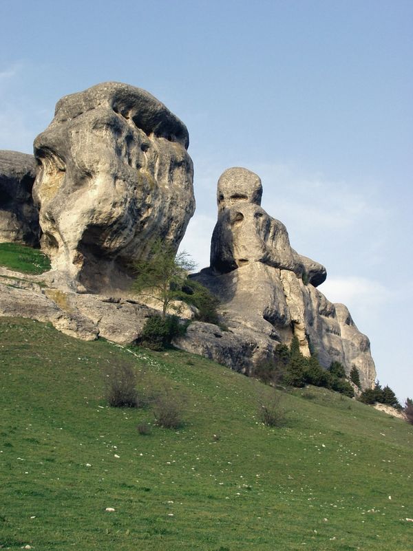 Скалы в Бахчисарае