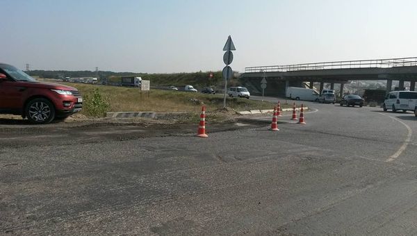 Ремонт дорожного покрытия в Симферополе (Дубки)